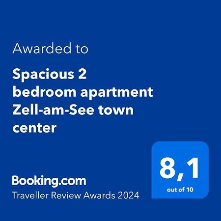 Spacious 2 Bedroom Apartment Zell-Am-See Town Center Zell am See Eksteriør bilde